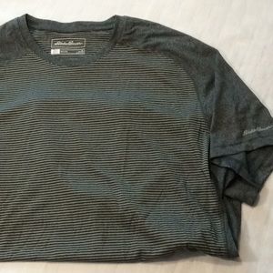 Eddie Bauer Freedry Striped Shirt XL
